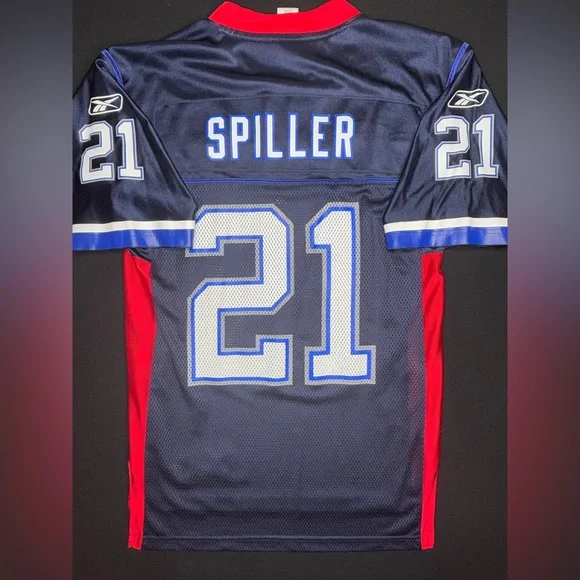 CJ Spiller #28 Buffalo Bills NFL Vintage Reebok Football Jersey Men's Size Small - Picture 1 of 6
